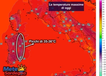 Temperature massime