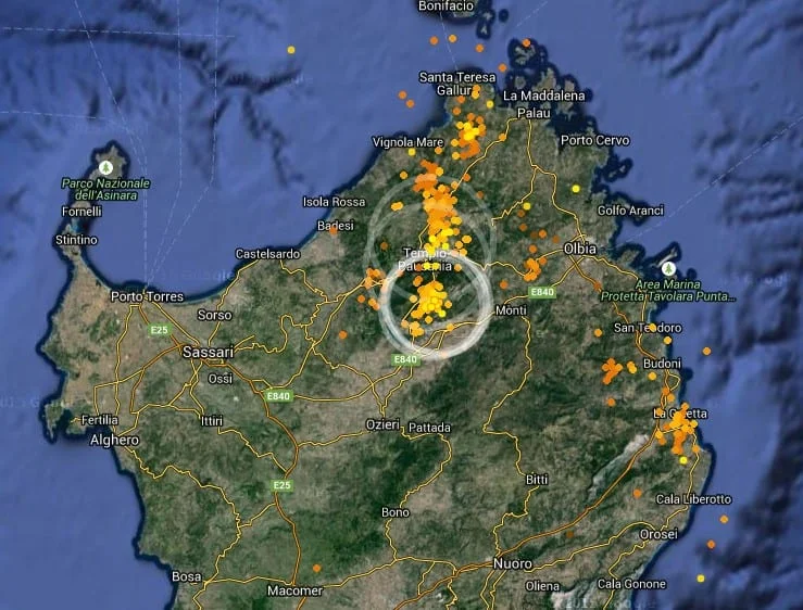 Untitled 21 - Diretta meteo - Esplodono i temporali: dove i più intensi ?