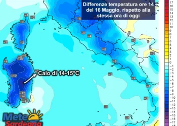 Diminuzione temperature