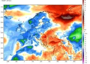 Anomalie termiche NOAA