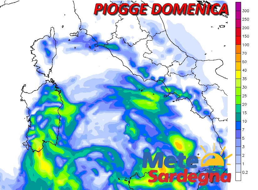 pcp24h 60 - Tutti i dettagli sulle piogge di sabato