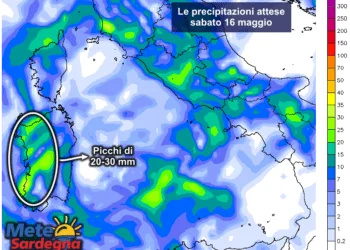 Piogge Sardegna