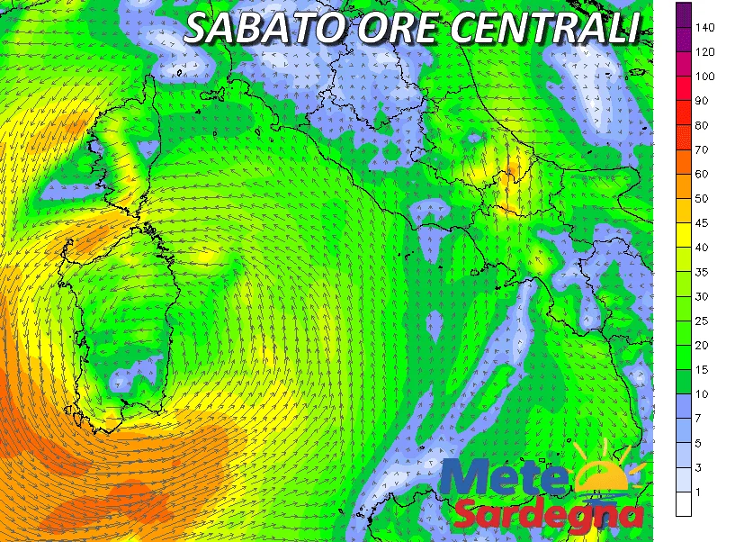 wgust 24 - Prima maestrale poi grecale: attese raffiche fino a 80km/h!