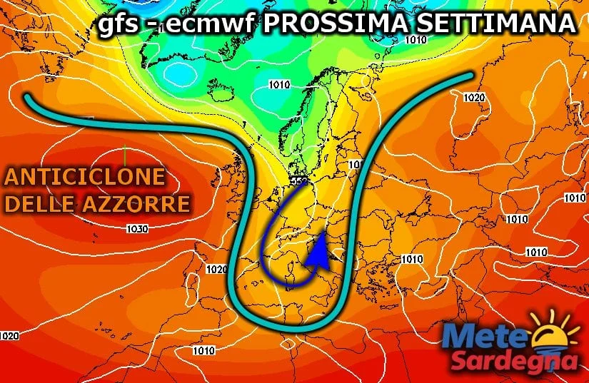 z500 168 - Prossima settimana ancora fresca ed instabile ?