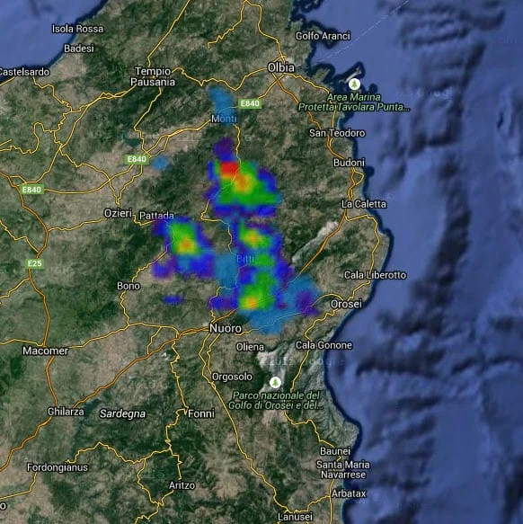 20 06 2015 19 06 11 - Improvvisi acquazzoni tra il nuorese e il Goceano