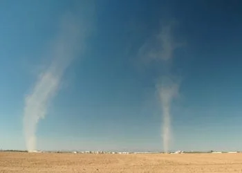 2dustdevil 350x250 - L'ondata di caldo porterà impressionanti anomalie termiche in Europa