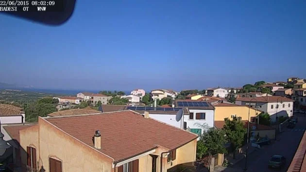 get webcam 24 - La giornata inizia col sole: dal mare alla montagna