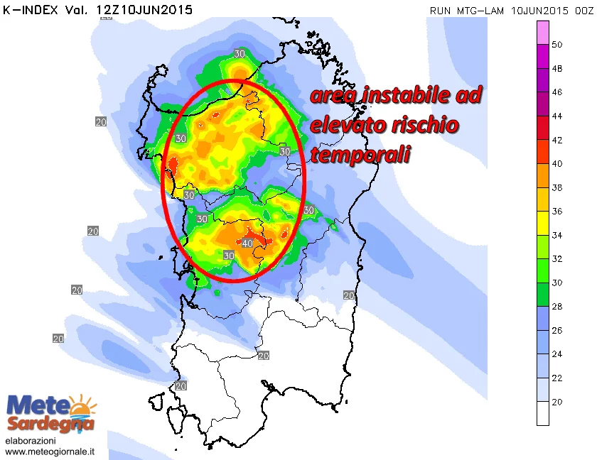 ki 12 - Temporali nelle prossime ore: ecco le aree a rischio