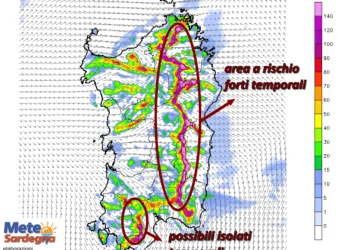 mconv 121 350x250 - Forti temporali nell'entroterra Sassarese visti dalla webcam di Alghero