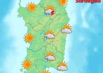 meteo 350x250 - Stato e temperature del mare domenica 21 giugno