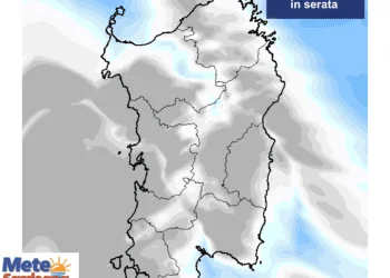 nuvolosità 350x250 - Notte di tempesta: scirocco a 85 km/h e tanti fulmini! VIDEO