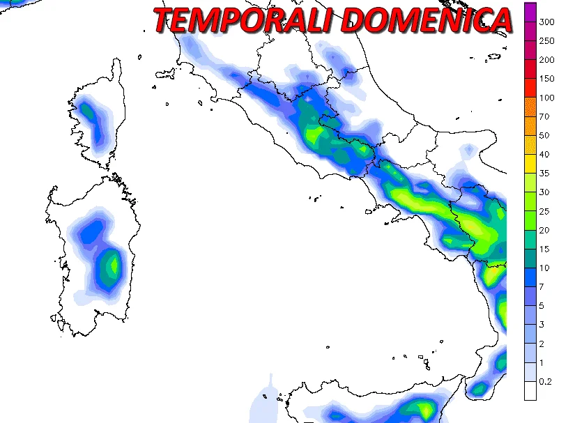 pcp24h 120 - Prossimo week end a suon di temporali? vediamo dove