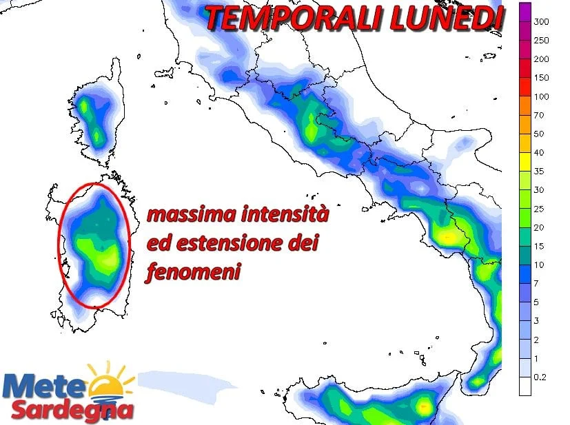 pcp24h 962 - Temporali tra sabato e lunedì: gli ultimi aggiornamenti