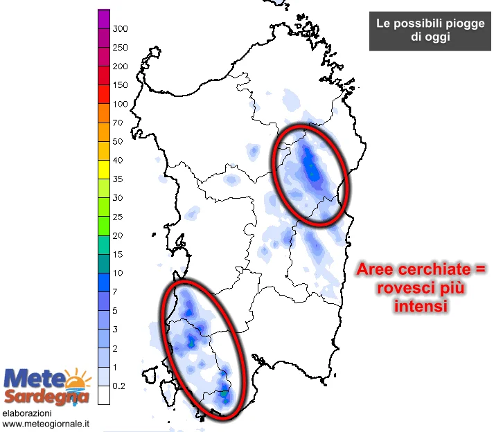 piogge18 - Tutti i dettagli sul maltempo di oggi