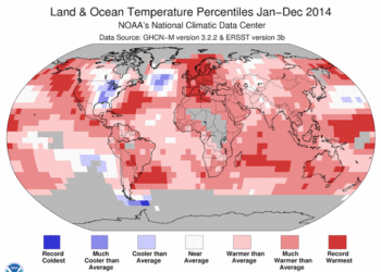 temperature 2014 350x250 - L'ondata di caldo porterà impressionanti anomalie termiche in Europa