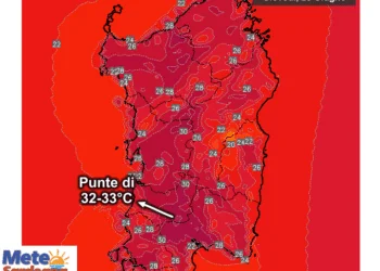 temperature16 350x250 - L'ondata di caldo porterà impressionanti anomalie termiche in Europa