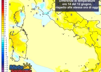 Aumento temperature