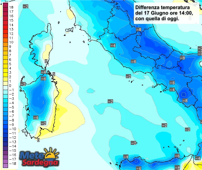 temperature9 - Prossima settimana: temperature in calo di quasi 10°C!