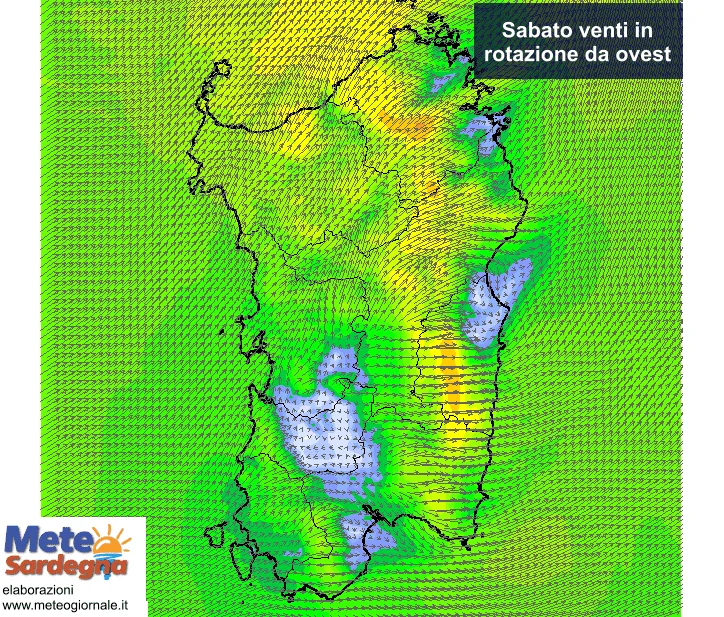 vento - Weekend: piogge sabato, a rischio anche domenica