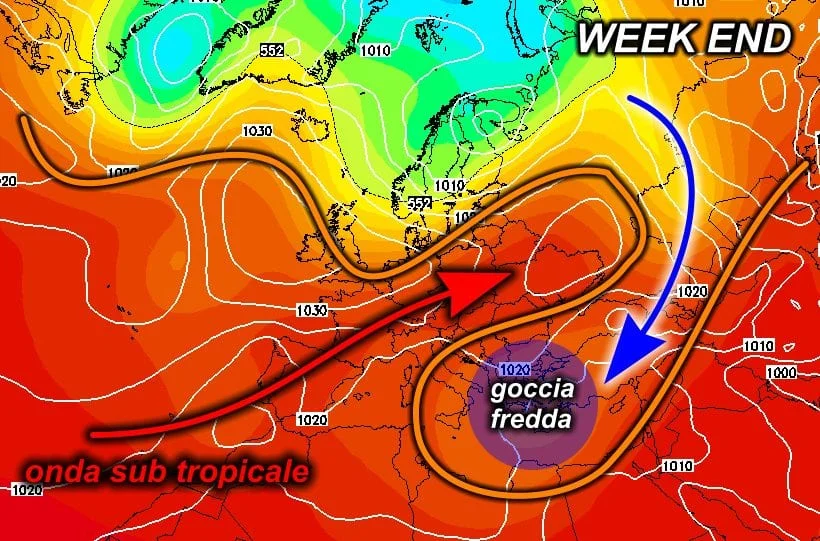 z500 120 - Prossimo week end a suon di temporali? vediamo dove