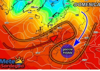 z500 144 350x250 - In attesa dei temporali, oggi gran sole e caldo