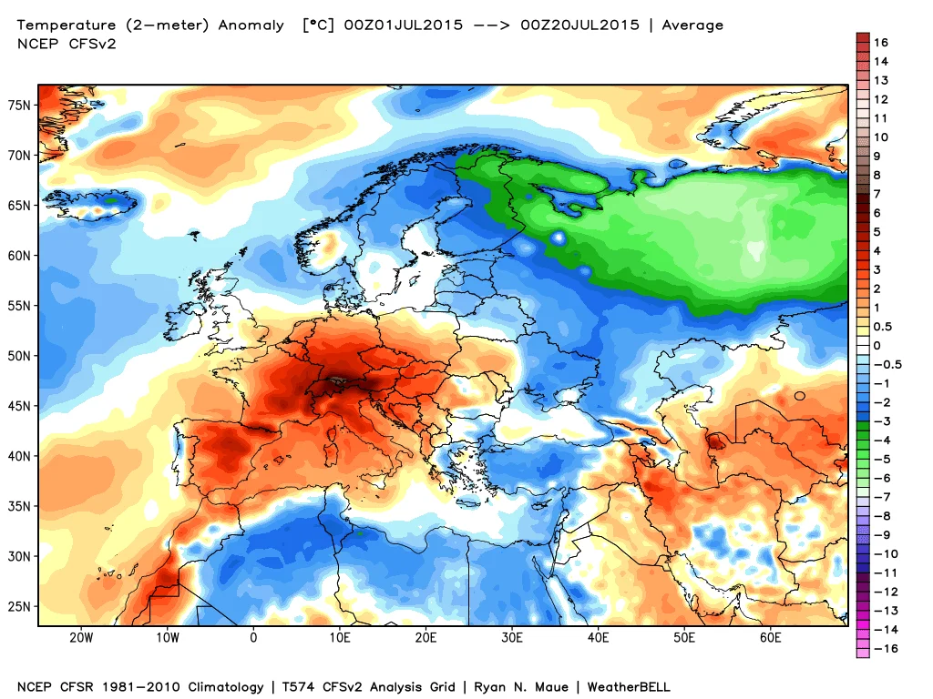 Anomalie termiche3 - 3 settimane di luglio infuocate: è caldo mostruoso