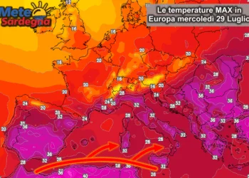 Caldo africano 350x250 - In arrivo una calda notte sul sud Sardegna