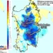 Differenze di temperatura 75x75 - Mercoledì massima intensità dei temporali