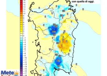 Differenze termiche 350x250 - Esplodono i temporali attorno a Cagliari