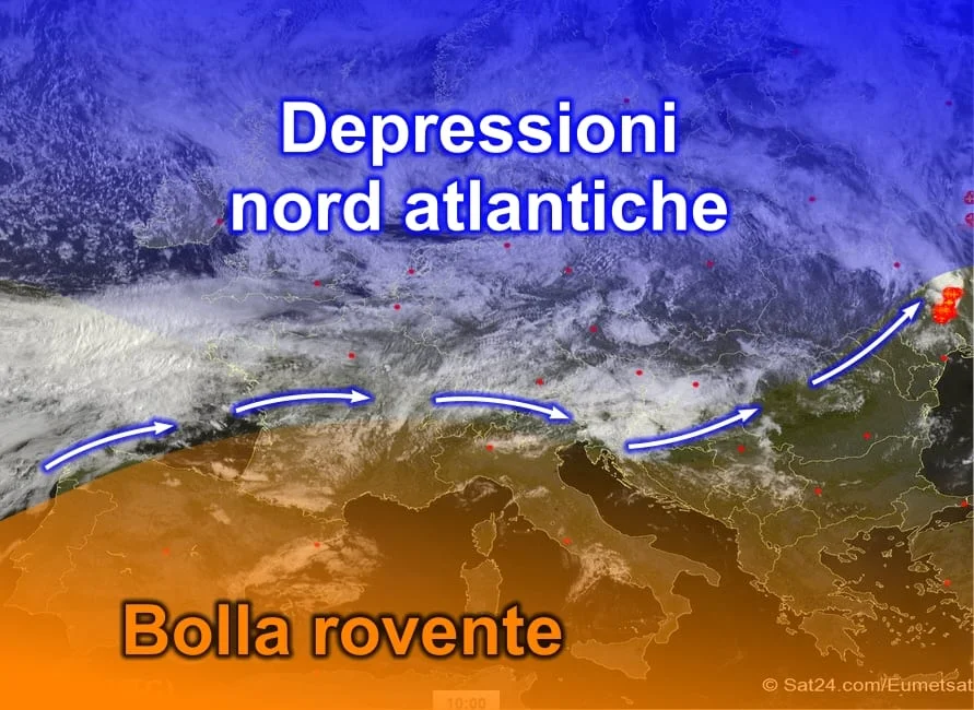 Meteosat8 - La "bolla sahariana" sta per raggiungerci