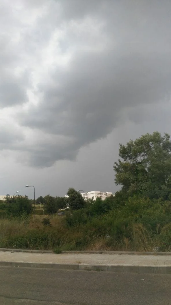 Nuoro2 - Nubifragio con grandine nei quartieri nord di Nuoro: video