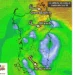 Raffiche vento 75x75 - Transitano nubi basse nel nord dell'Isola