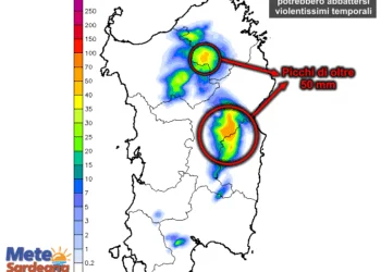 Rischio temporali 350x250 - Grandine di grosse dimensioni ieri a Nurri