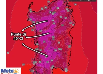 Temperature massime1 350x250 - La lingua rovente sahariana non intende abbandonarci