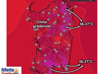 Temperature massime16 350x250 - Domenica gradevole in compagnia del maestrale