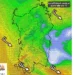 Vento al suolo 75x75 - Forte calo delle temperature, ma non ovunque: caldo a est