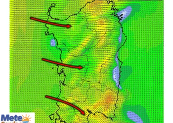 Vento al suolo1 350x250 - Risveglio tropicale ad est, più fresco altrove: perchè?