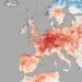 anomalie termiche europa 75x75 - Picco di calore atteso nel week end: si raggiungeranno i 40°C!