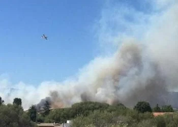 incendio porto istana 350x250 - In arrivo una calda notte sul sud Sardegna