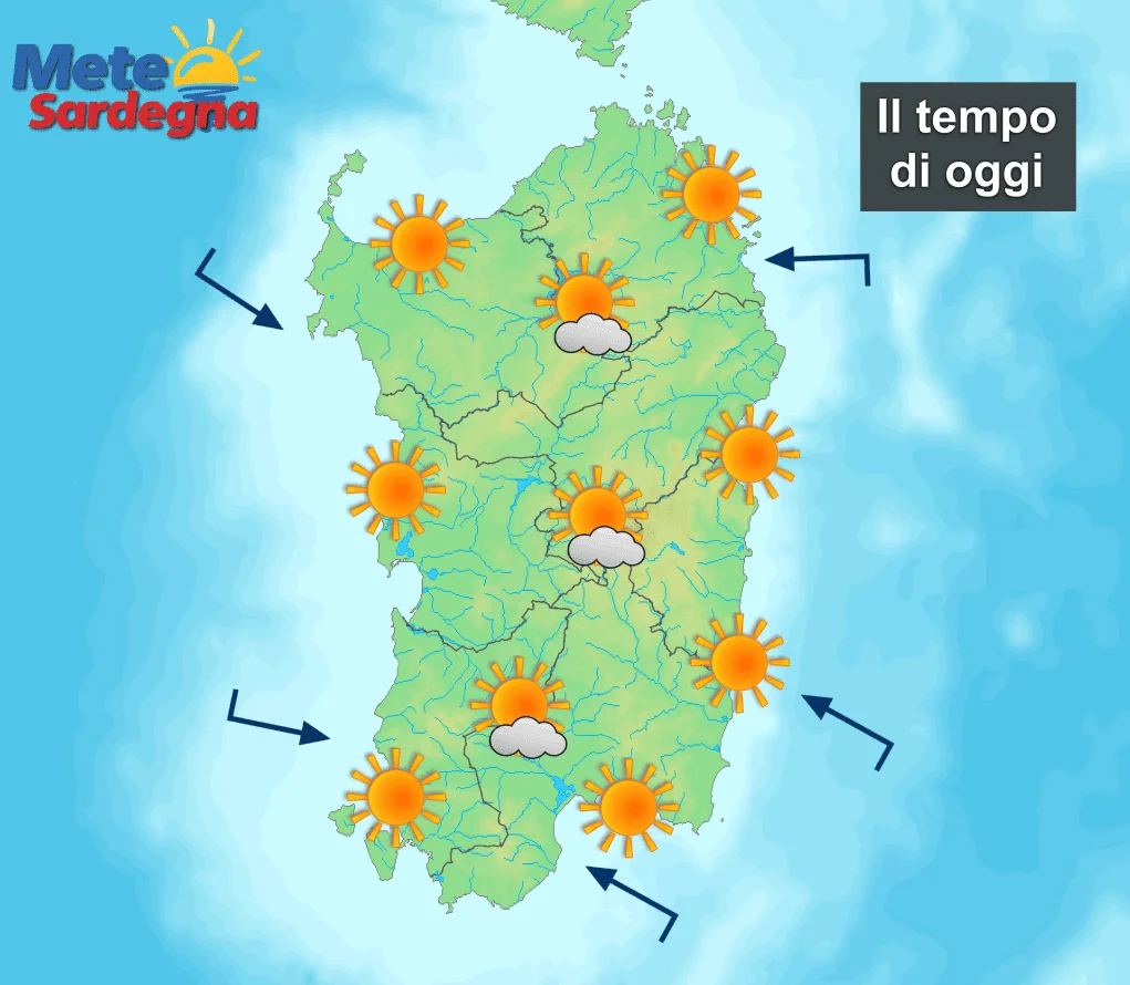 meteo oggi - Solleone e caldo intenso: estate in gran forma