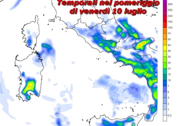 pcp24h 561 350x250 - Forte calo delle temperature, ma non ovunque: caldo a est