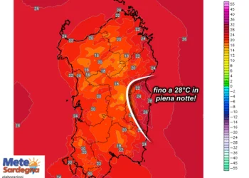 t2m 24 350x250 - Umidità in crescita: più nubi sulle coste