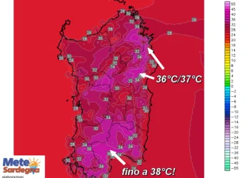 t2m 3615 350x250 - In arrivo una calda notte sul sud Sardegna