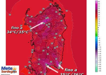 t2m 366 350x250 - Umidità in crescita: più nubi sulle coste