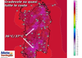 t2m 604 350x250 - Nel fine settimana vivace rialzo termico: ecco dove farà caldo