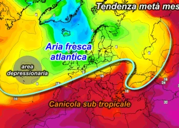 t850 2761 350x250 - Siamo già vicini a 30°C, soprattutto a est