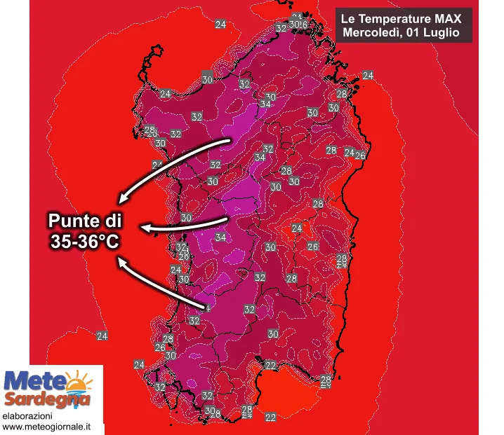 temperature - Solleone e caldo intenso: estate in gran forma