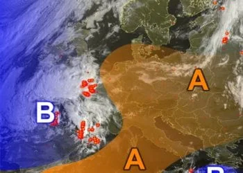 Meteosat5 350x250 - Possibili rovesci sparsi tra sabato notte e domenica