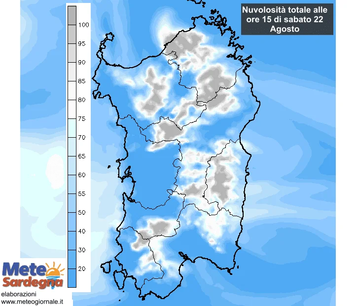 Nuvolosità1 - Gita in montagna? Nel pomeriggio nubi e gocce di pioggia