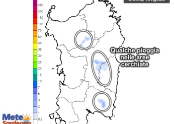 Pioggia 350x250 - Possibili rovesci sparsi tra sabato notte e domenica